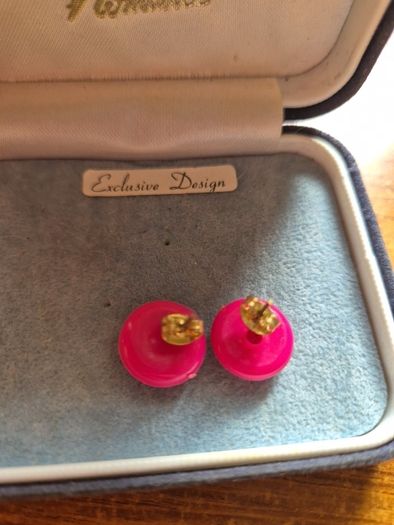 Vintage Pink Earrings