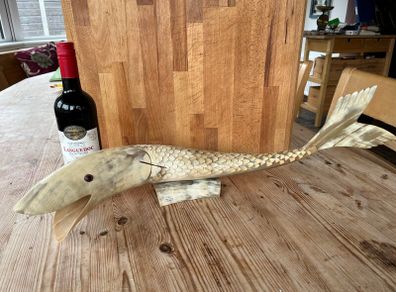 Quirky Fish Made From Animals Horn
