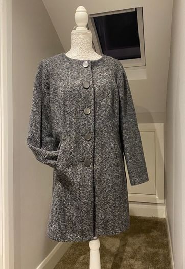 Coat Grey Per una wool