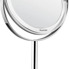 Magnifying Makeup Mirror with 1x 10x Magnification, High Definition, 6 Double Sided Vanity Tabletop Mirror with Crystal-like Style, 360 Rotation for Dressing Table, Desk, Bathroom, Bedroom