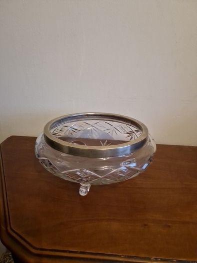 vintage glass bowl