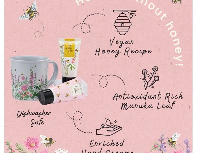 Busy Bees Hand Creams & Mug Set
