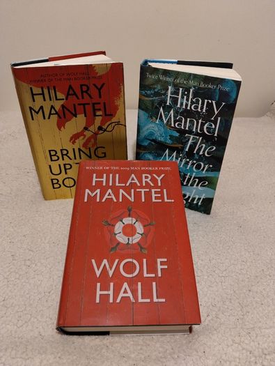 Hilary Mantel's Wolf Hall trilogy HARDBACK BOOKS