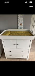 baby changing table