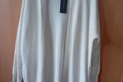 Mint Velvet - Long Cardigan - Ivory colour  - 100% Cotton - BNWT RRP 119.95