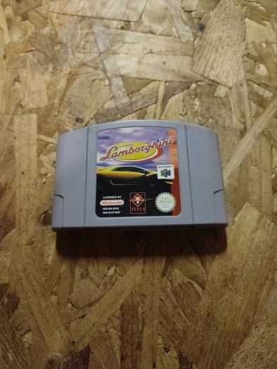 N64 Lamborghini racing game Nintendo
