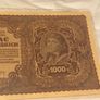 1000 Marek Polskich 1919 Huge note in very nice condition Image 5