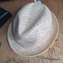 Brand New with Tags Age 1-2 Years Natural Pink Trim Trilby Hat Image 6