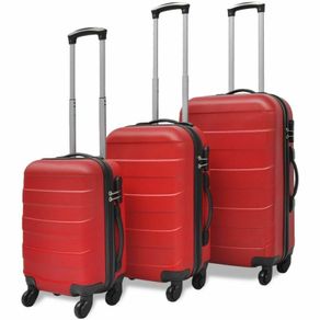 Sale 3 Piece Hardcase Trolley Luggage Set - Free Delivery Nationwide