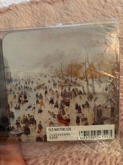 6 Brand New Famous Paintings Coasters