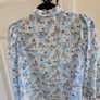 Savida Floral Print Blouse Size Small Image 4