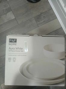 12-Piece Dinner Set (Aura White) - Unopened Box