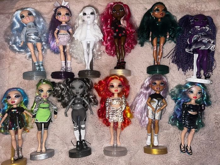 Rainbow hight doll collection and house