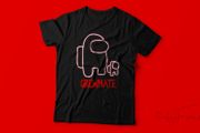 Crewmate Game lover t shirt among us t-shirt