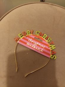 Merry Christmas hairband