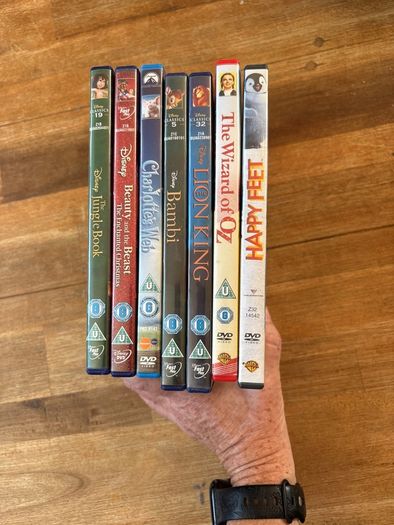 Kids classic Disney movies on DVD