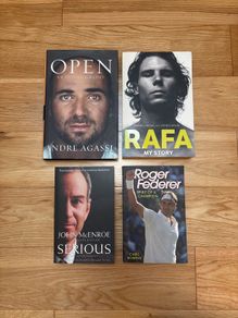 Tennis Player Biography Book Bundle