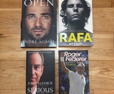 Tennis Player Biography Book Bundle