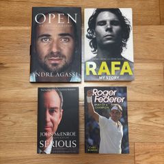Tennis Player Biography Book Bundle