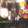 Beautiful Old Hand Carved African Warrior Statue, possibly a Maasai or Makonde warrior, Image 5