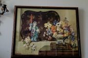 Vintage oriental floral print by H.Davis Richter
