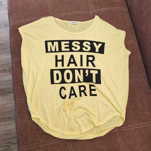 Yellow Baggy Top, one size