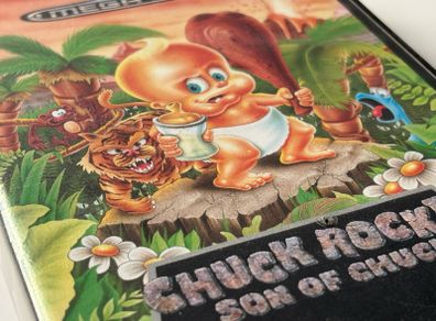 Chuck Rock 2 Son of Chuck for Sega Mega Drive - Boxed