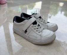 Ralph Lauren Polo trainers white/navy