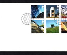 2006 Great Britain Modern Architecture Commemorative Stamps First Day Cover (FDC)