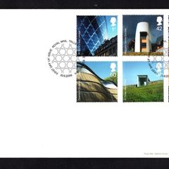 2006 Great Britain Modern Architecture Commemorative Stamps First Day Cover (FDC)