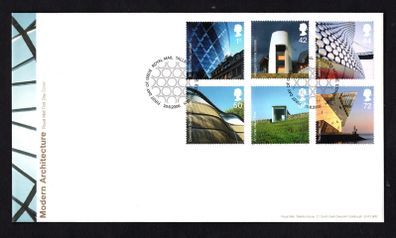 2006 Great Britain Modern Architecture Commemorative Stamps First Day Cover (FDC)