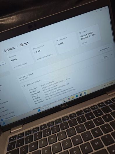 Dell latitude 5430  i7 vPRO 12gen. (16/512Gb)win11pro