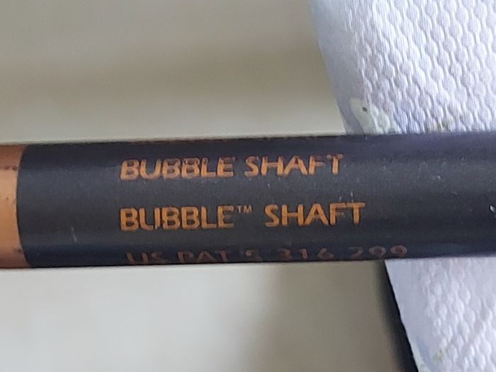 Taylor Made Titanium Bubble Shaft S-90 Plus Driver Golf Club, in very good condition