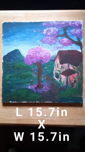 Canvas  Paintings x 9 in Total