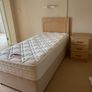 single bed & matching bedside locker Image 7
