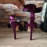 Karen Millen Stunning Purple Satin Strappy Sandals Heels Image 6