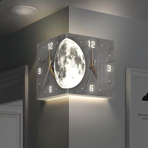 Moon LED Wall Clock