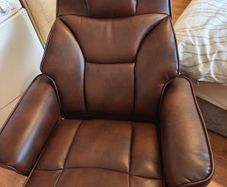 Recliner chair and footstool