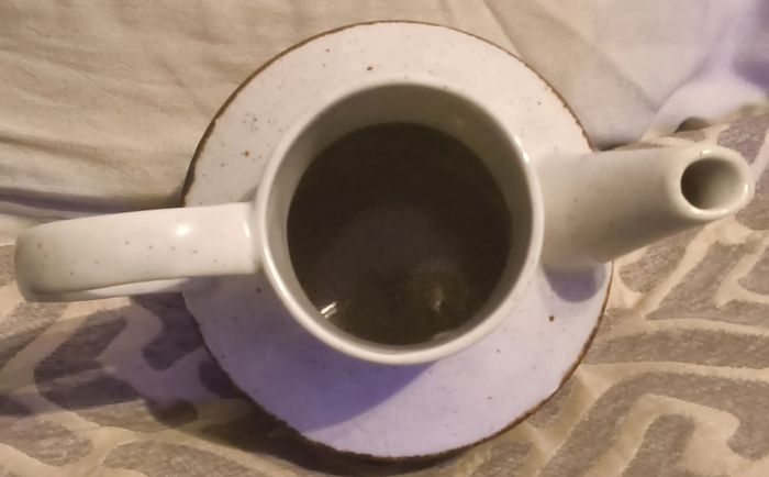 stonehenge wild oats coffee pot