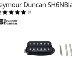 Seymour Duncan SH-6 Distortion Mayhem humbuckers pickup neck
