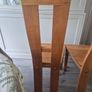 Solid Oak Dining Chairs Image 3