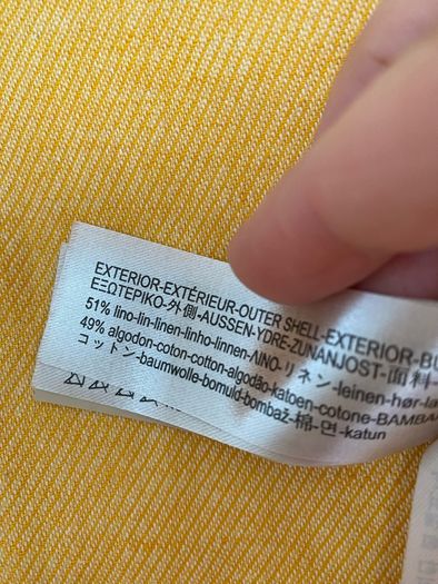 Massimo Dutti linen blend tailored blazer