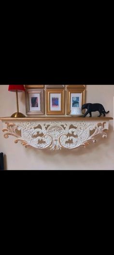 French style decorative shelf