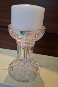 Killarney Crystal Candle Holder