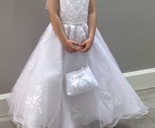 Sweetie Pie Communion Dress Size 7 TL