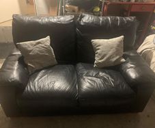 free leather couch