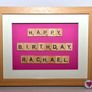 Scrabble Tile Picture Frame - Occassions Image 5