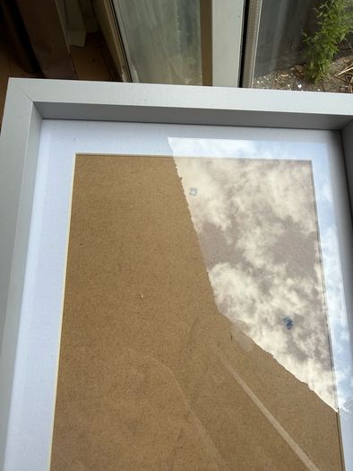 Grey next photo frame