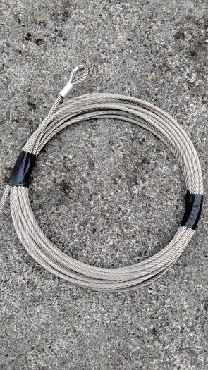 Steel wire ropes 5mm x 10m