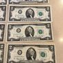 USA 2 Dollars Banknotes x 14 Image 5